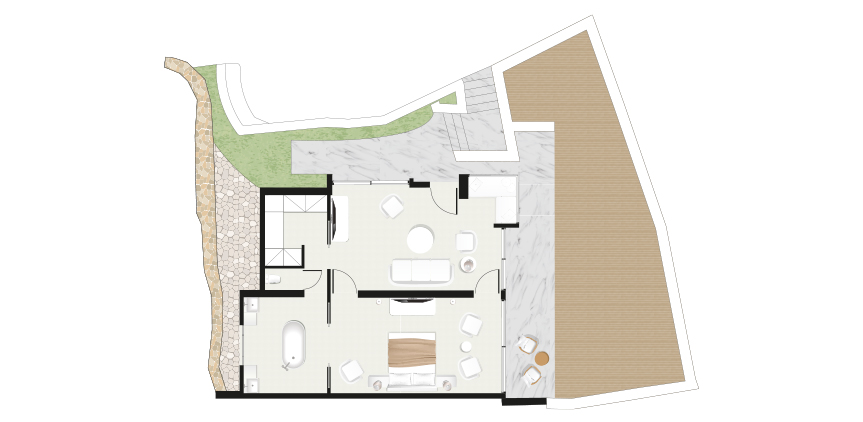 one-bedroom-villa-cape-sounio-floorplan